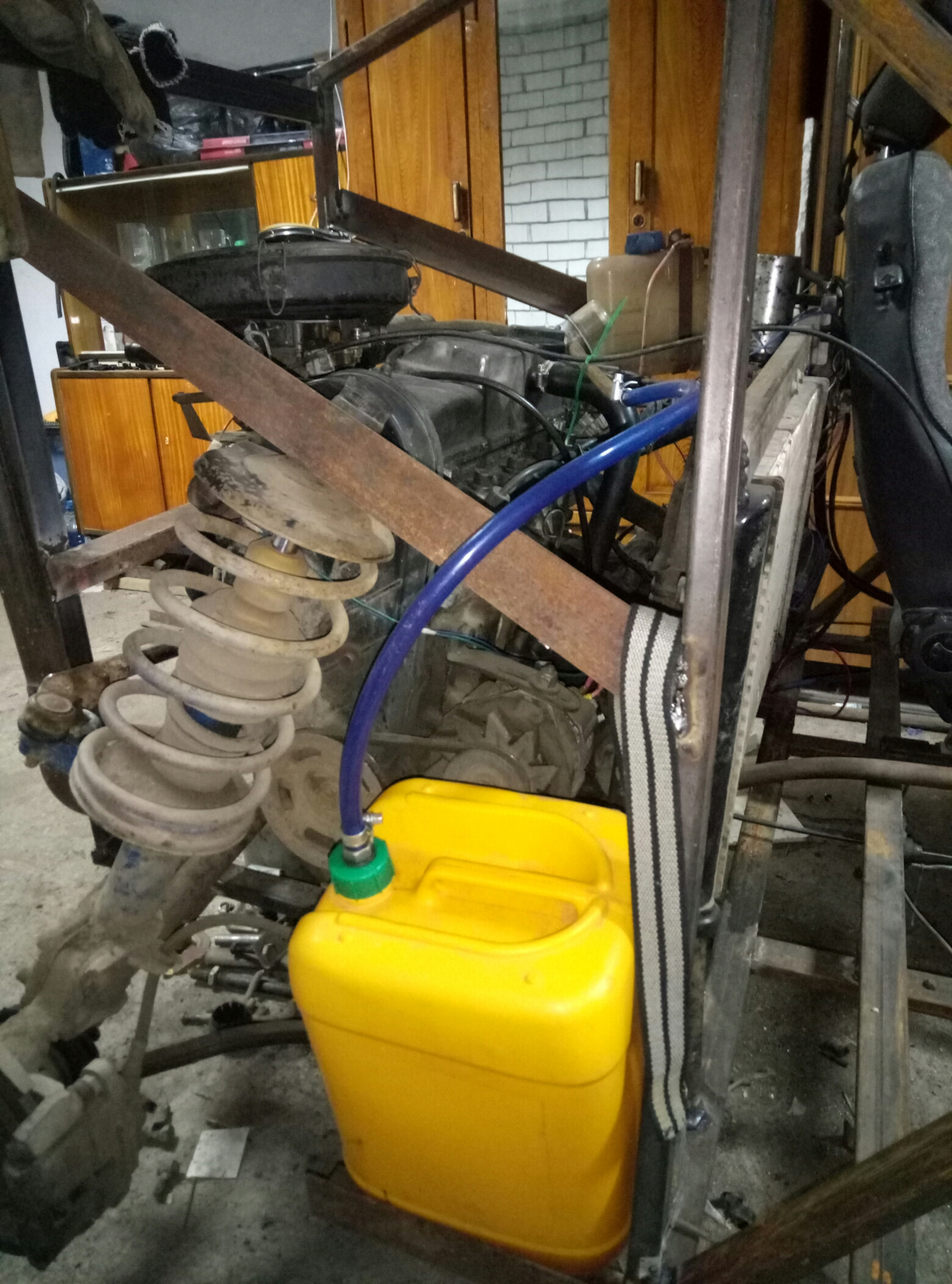 Ч. 16 усилиние рамы — Багги СНАРЯД, 1,5 л, 2016 года | кузовной ремонт ...