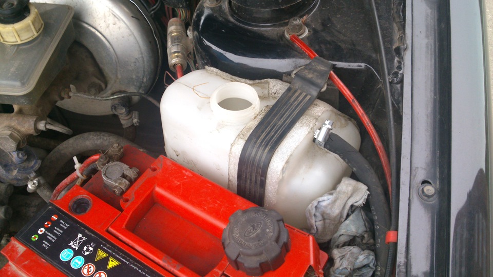 Замена Тосола на Антифриз — LADA 21083, 1,5 л., 1995 года | своими ...