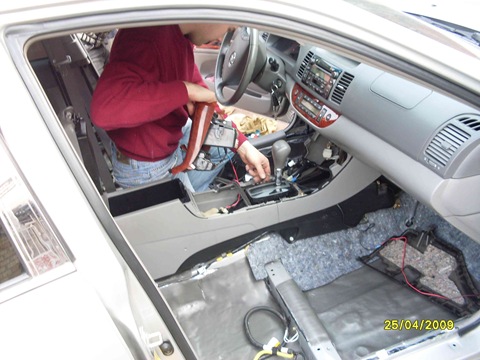 Floor noise - Toyota Camry 30L 2004