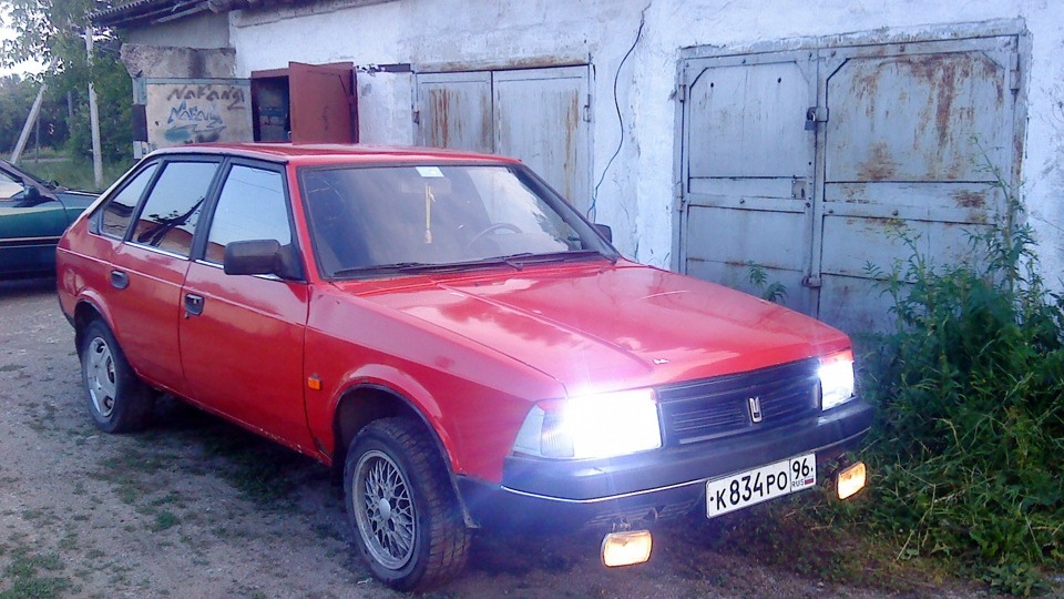 дороботка и установка ветровиков — Москвич 2141, 1,5 л, 1990 года ...