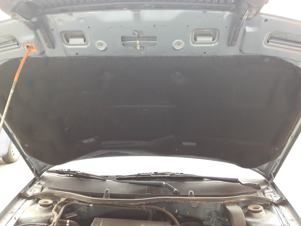 Шумка под капот — Skoda Octavia A4 Mk1, 1,4 л, 2007 года | аксессуары ...