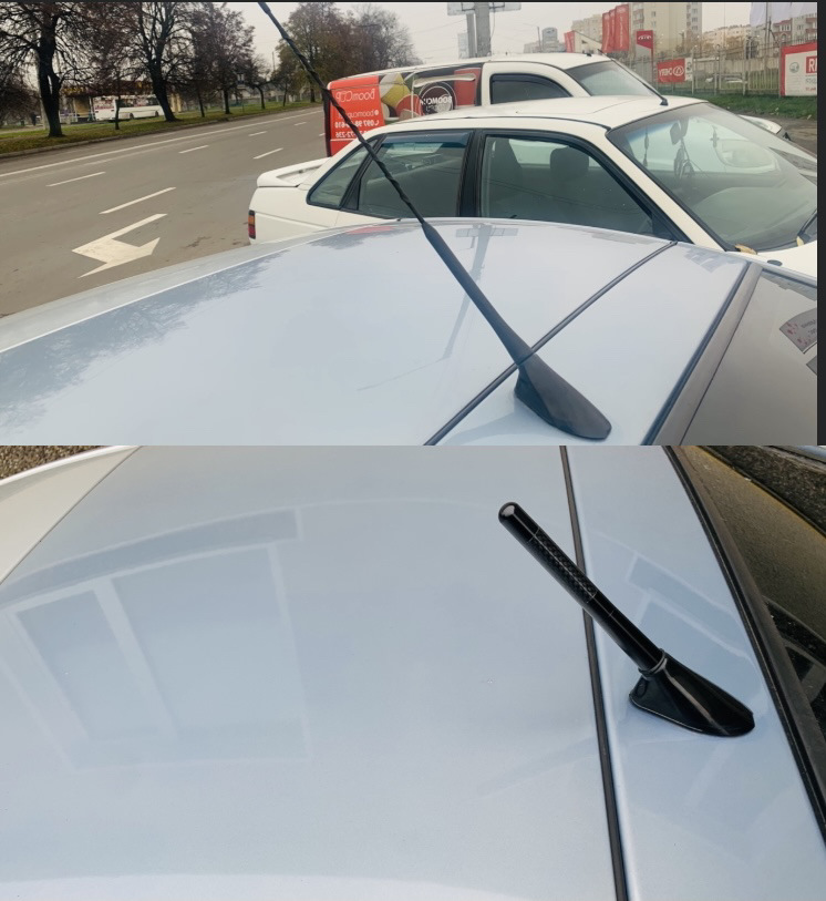 Короткая автомобильная антенна «плавник» — Opel Tigra TwinTop, 1,4 л ...