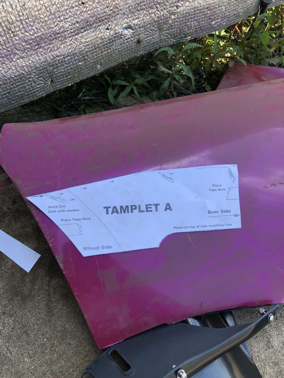 Fender cut out rthonda — Honda Civic Coupe (5G), 1,5 л, 1996 года