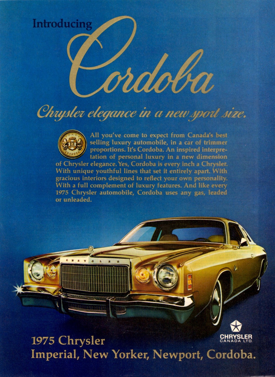 Chrysler Cordoba — американский лакшери с испанским акцентом