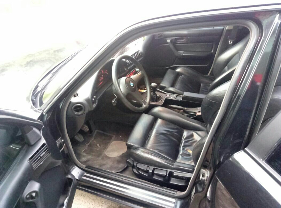 Регулировка руля по высоте! — BMW 5 series (E34), 2,5 л, 1992 года ...