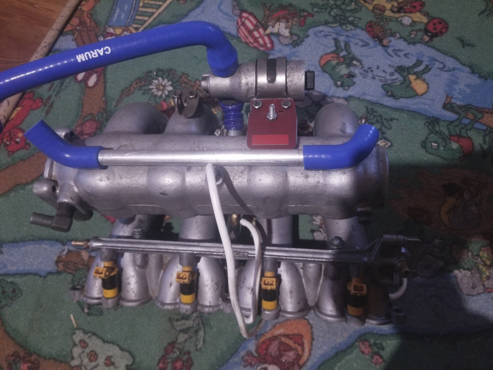 Прогресс в установке инжектора на ДАДе/ установка ДАД на змз, часть 0,1 ...