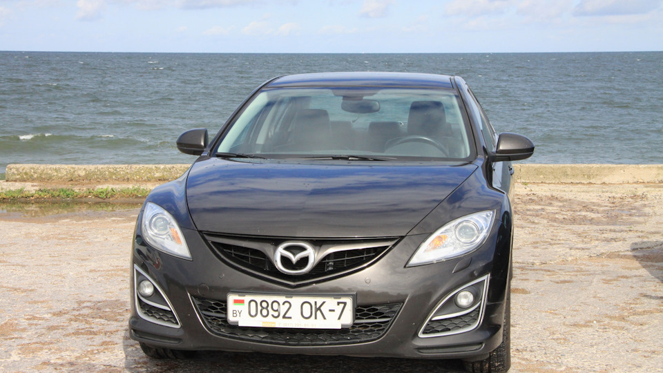 Встретил велосипедиста — Mazda 6 (2G) GH, 2 л, 2011 года | ДТП | DRIVE2