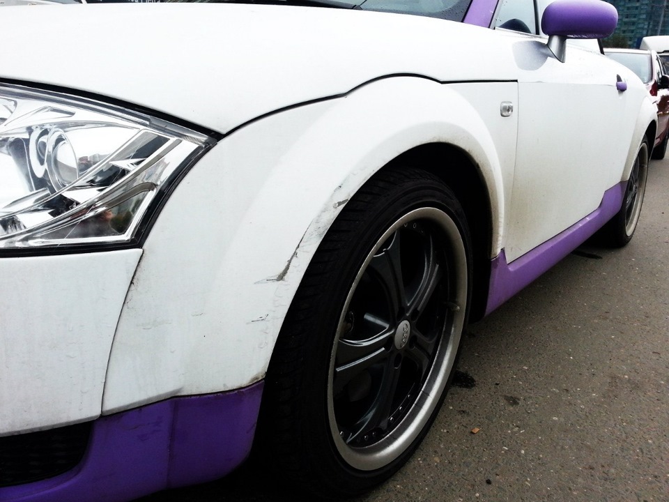 Притерли на парковке — Audi TT (1G), 1,8 л, 1999 года | кузовной ремонт ...
