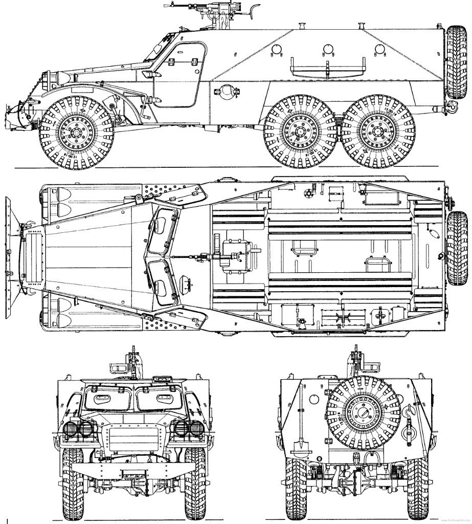 Бтр 40 чертежи