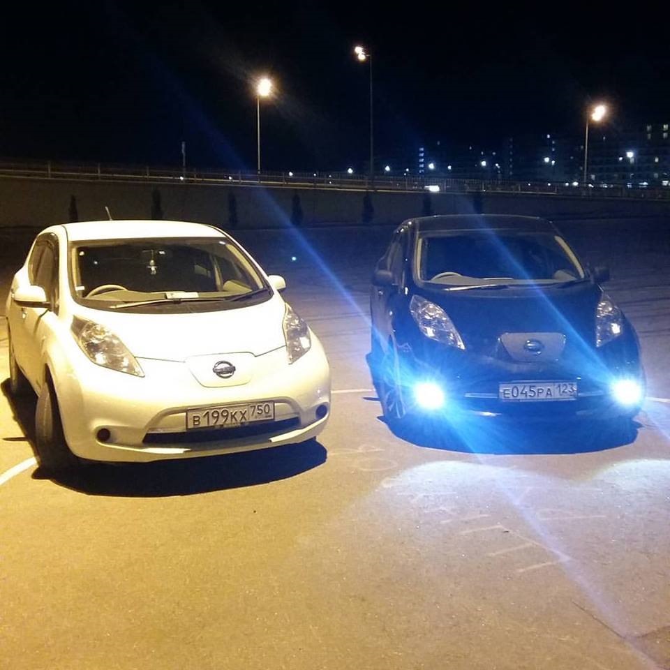 Моргает ready nissan leaf