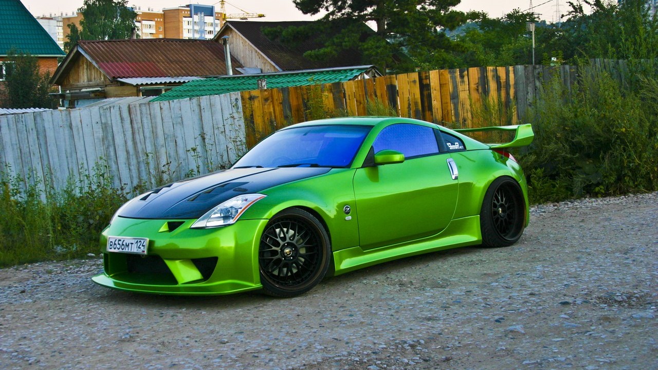 Nissan 350z камуфляж