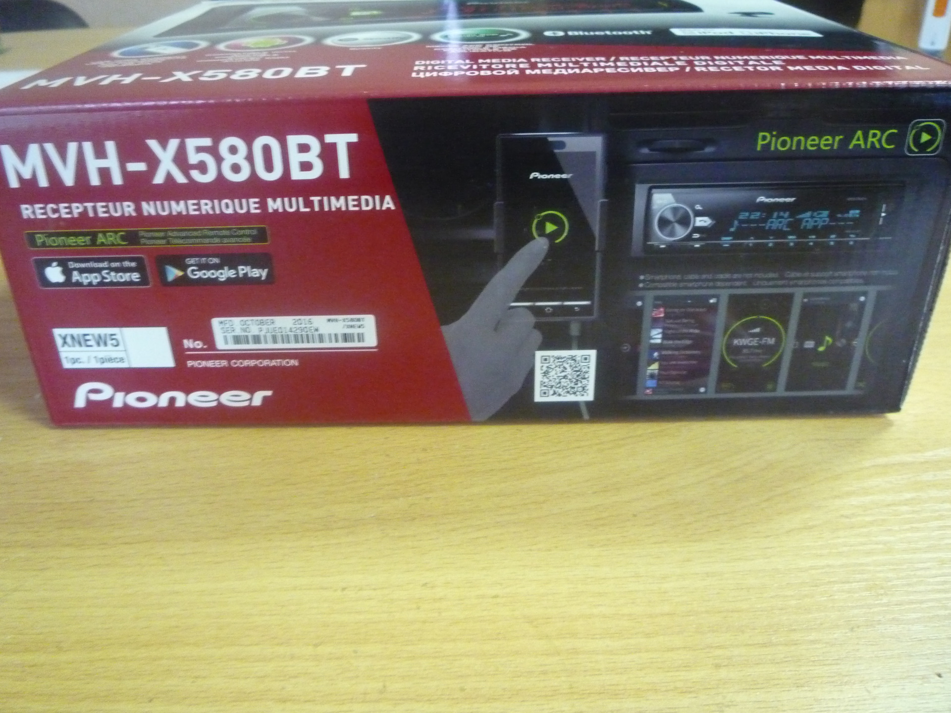 pioneer mvh x580bt схема