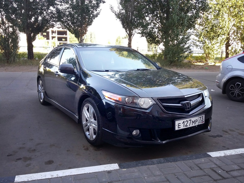 Купили и сразу в путь! Ульяновск-Москва-Питер. — Honda Accord (8G), 2,4 ...