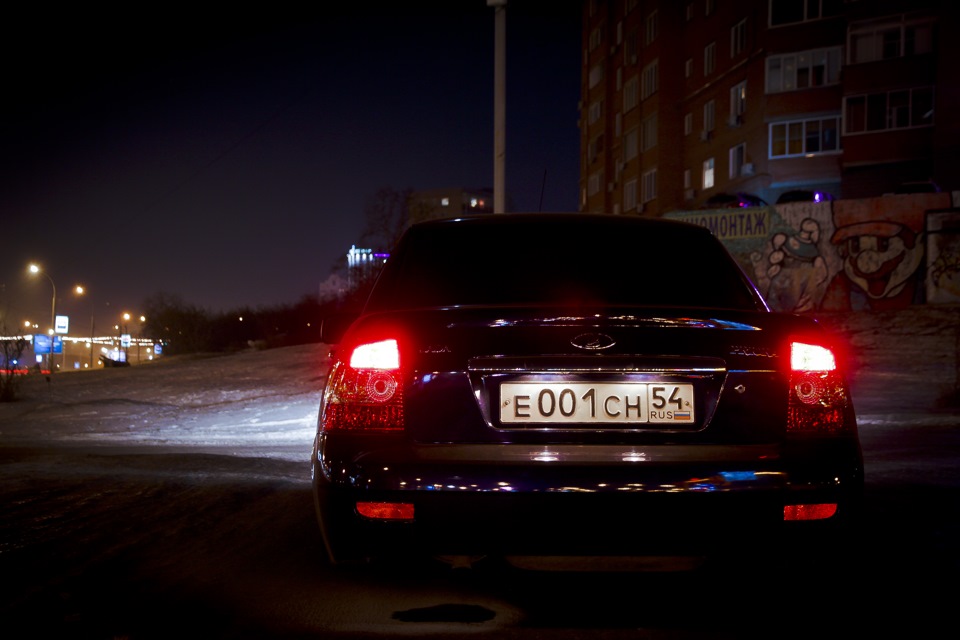 бункер — Lada Приора седан, 1,6 л, 2013 года | фотография | DRIVE2