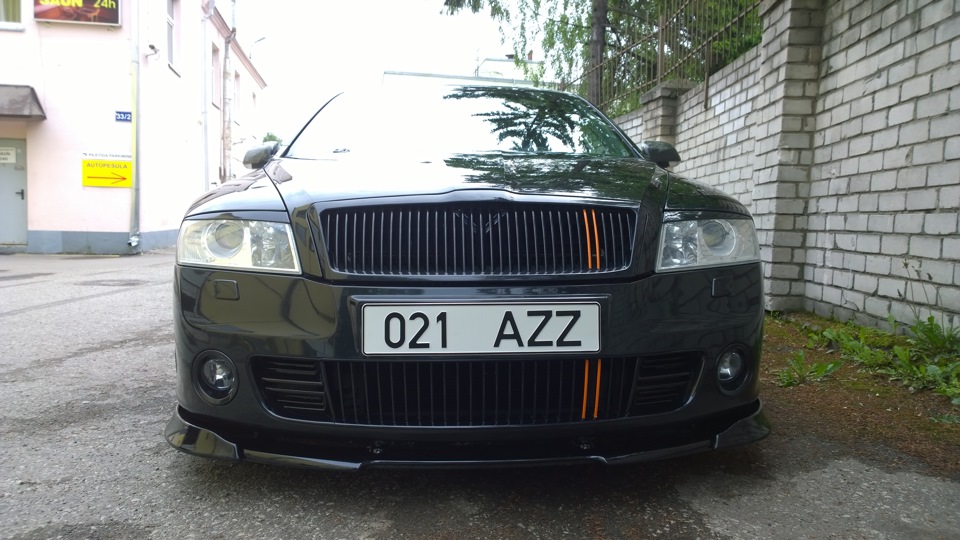 покраска + подвеска — Skoda Octavia RS A5 Mk2, 2 л, 2007 года | тюнинг ...
