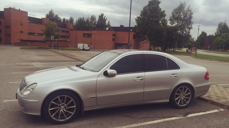 Греется тормозной диск!:( — Mercedes-Benz E-class (W211), 2,6 л, 2002 ...