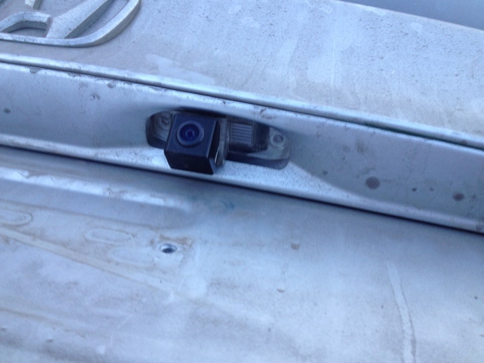 Камера заднего вида — Honda Civic 4D (8G), 1,8 л, 2007 года ...