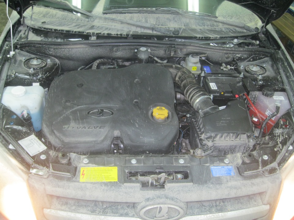 Нулевое ТО — LADA Гранта, 1,6 л., 2013 года | плановое ТО | DRIVE2