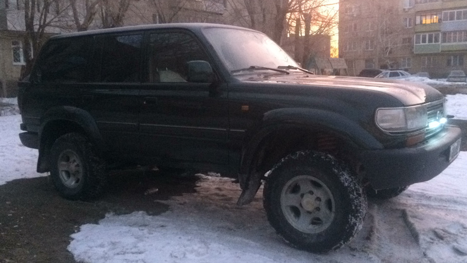 Готовим новый макинтош! — Toyota Land Cruiser 80, 4,2 л, 1995 года ...