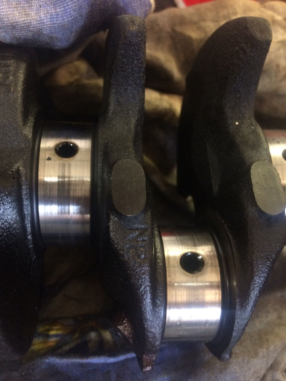 Проточка коленвала. — KIA Shuma II, 1,8 л, 2001 года | визит на сервис ...