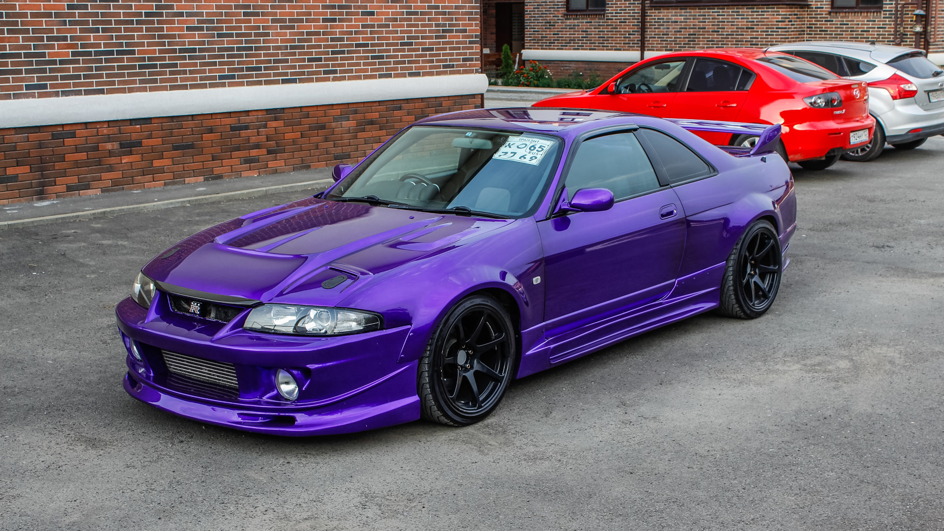 Nissan Skyline GT-R (R33) 2.8 бензиновый 1997 | фиолетовая годзила на DRIVE2