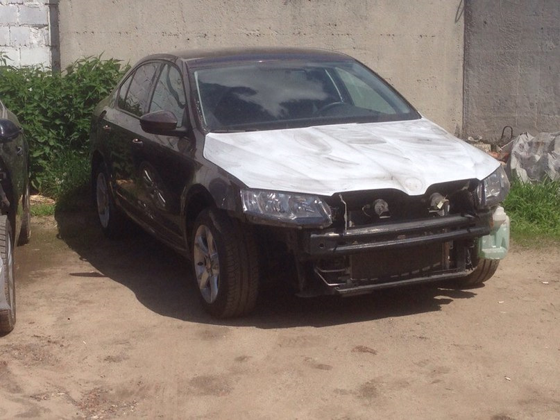 Ждём покраску=) — Skoda Octavia A7 Mk3