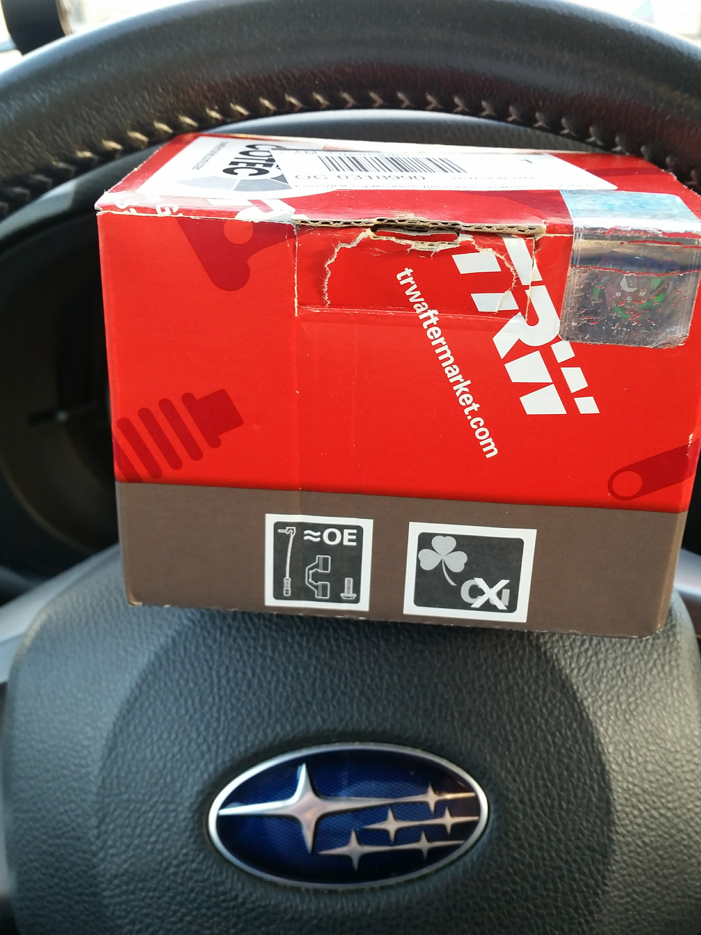 в продолжение ТО ( замена колодок) — Subaru Forester (SJ), 2 л, 2013 ...