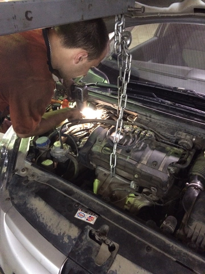 Замена подвесного подшипника, Замена подушки двигателя, Замена передних ...