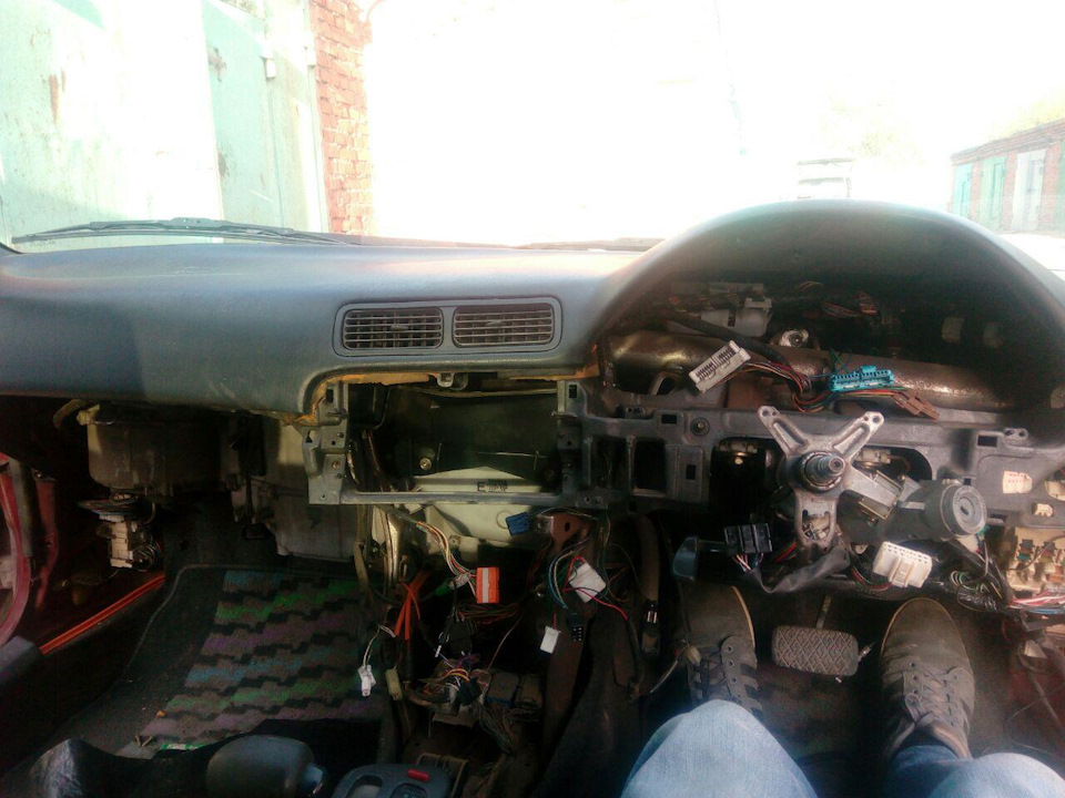 Как снять торпеду на тойота церес Нужен корпус приборки - Toyota Corolla Levin (AE110/111), 1,6 л, 1995 года своим