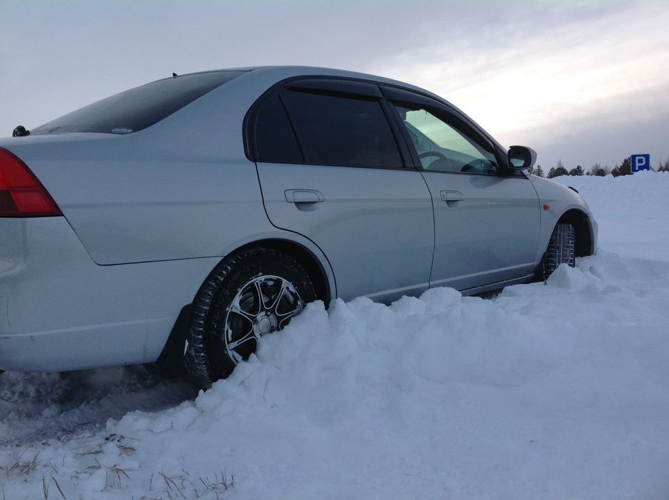 Поездка, станция тайга) — Honda Civic (7G), 1,5 л, 2002 года ...