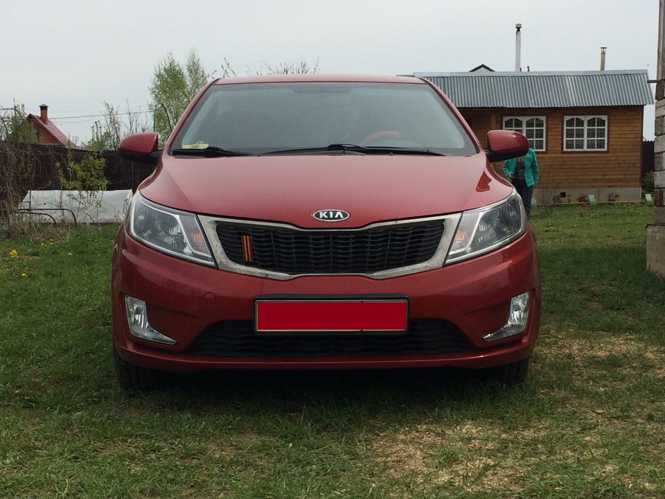 Поставил ПТФ — KIA Rio (3G), 1,4 л, 2012 года | стайлинг | DRIVE2