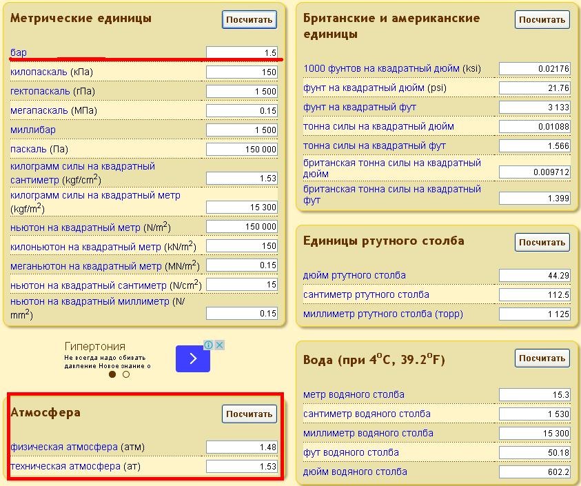 Фунт на квадратный дюйм