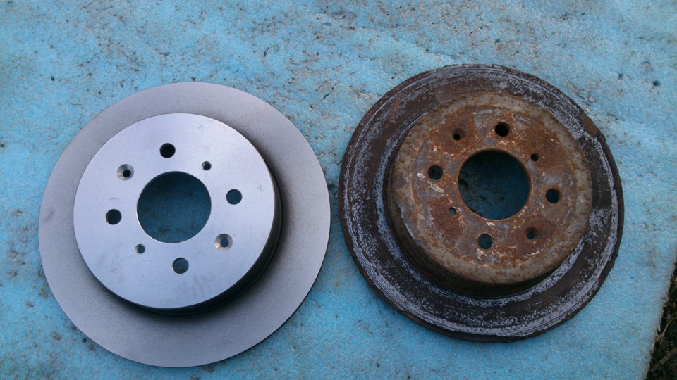 замена тормозных дисков и избавление от ржавчины — Honda Civic ...