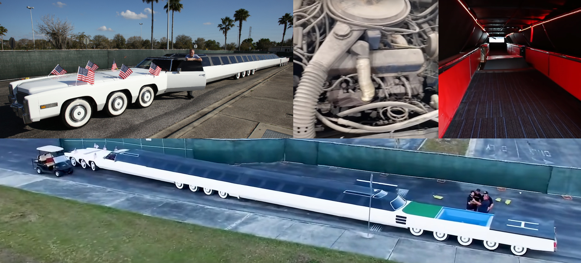 Бассейн и джакузи внутри автомобиля