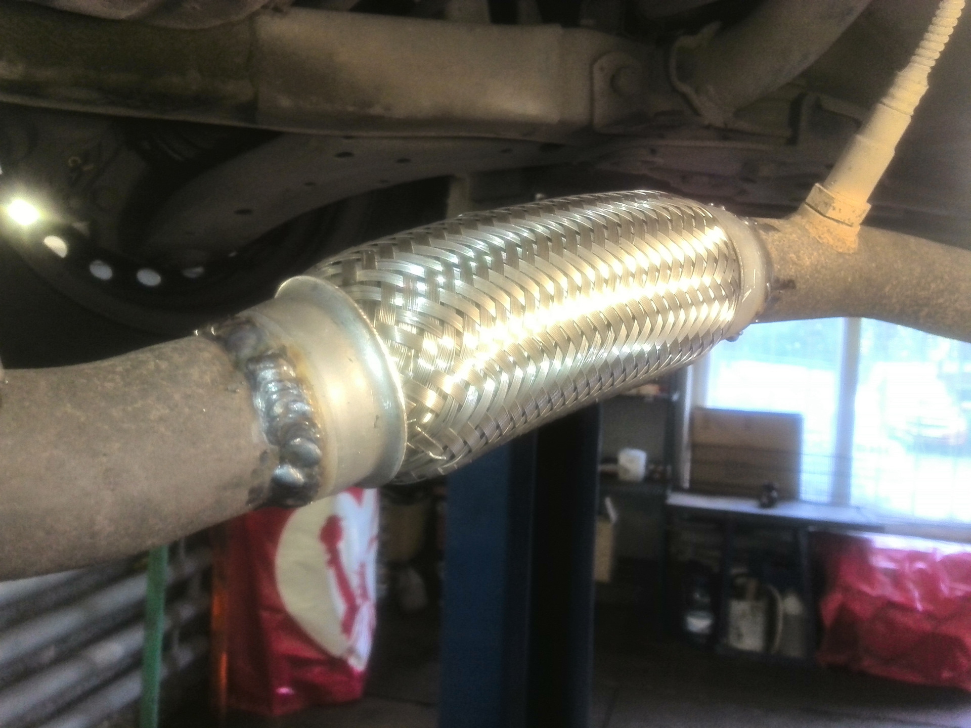 Замена гофры выхлопной системы. — ReMark.NN на DRIVE2