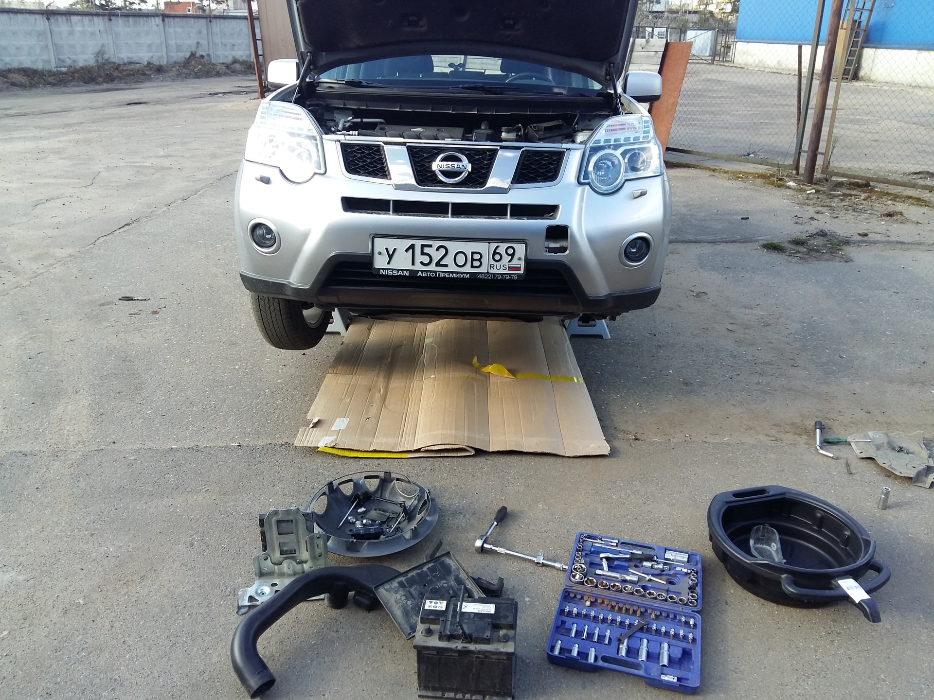 Замена масла в вариаторе Nissan X-Trail T32 ()| PRAVTO