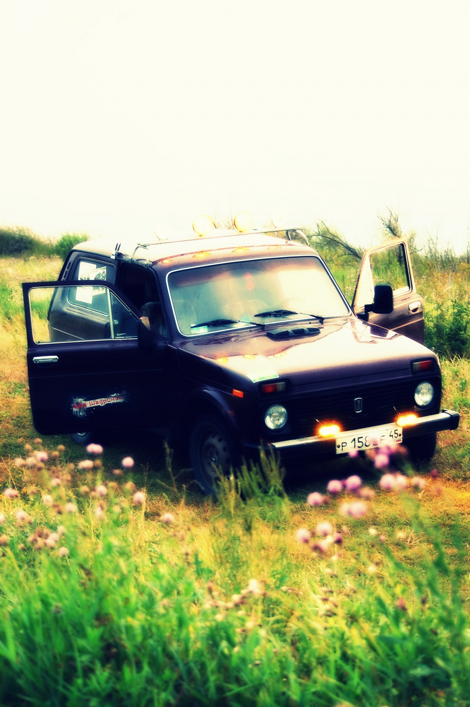 Туманки на крышу — Lada 4x4 3D, 1,7 л, 2007 года | тюнинг | DRIVE2