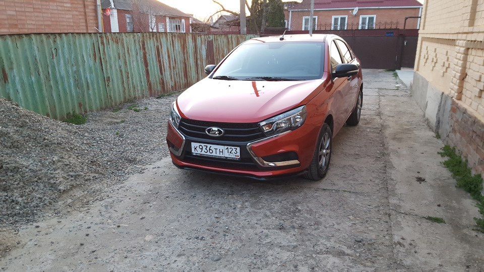 Photo from the logbook Lada Vesta (1G)