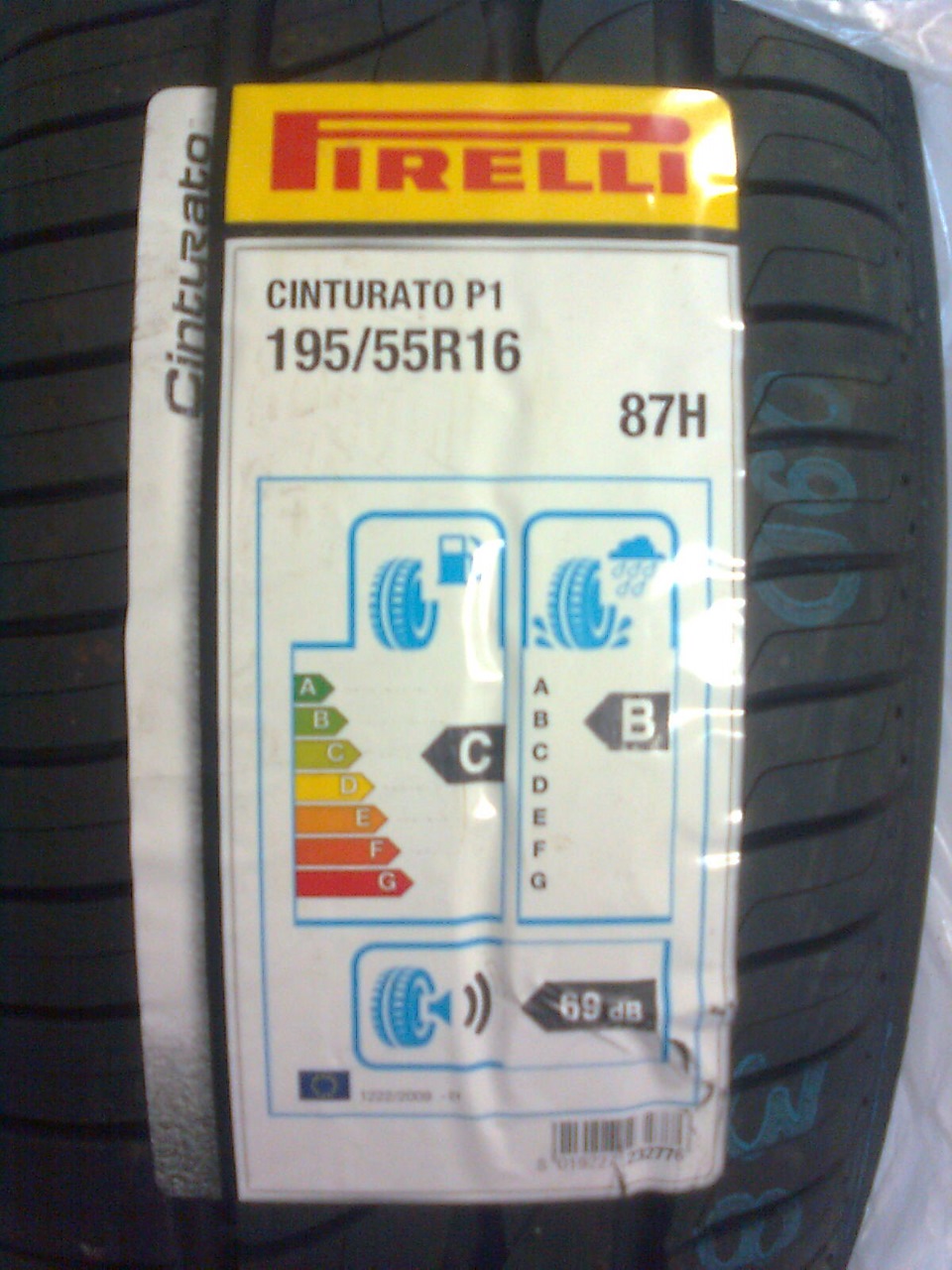 Pirelli cinturato 215 60 r16