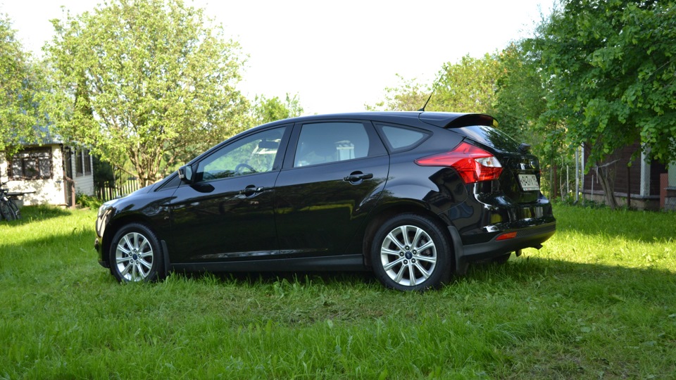 Ford Focus III 2014 черный