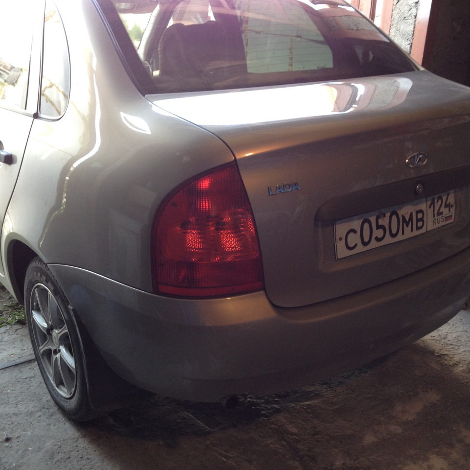 Делаем попу красивой;) — Lada Калина седан, 1,6 л, 2006 года | стайлинг ...