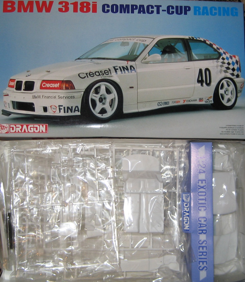 Dragon BMW E36 318i Compact Cup Racing 1:24 — DRIVE2