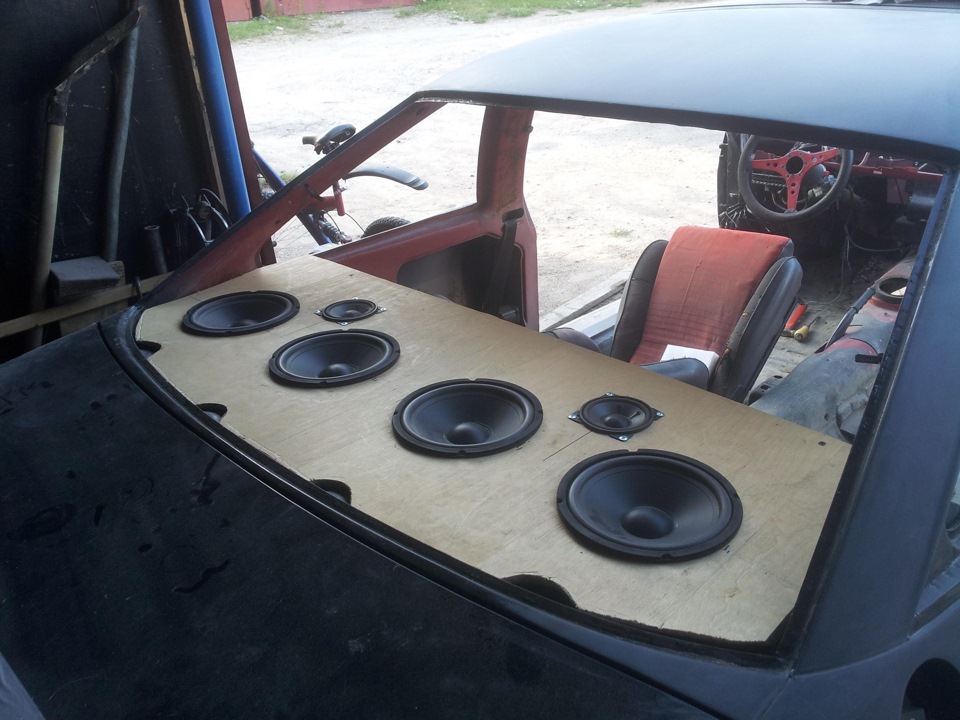 Полка под акустику — начало . — Opel Manta, 3 л, 1978 года | автозвук ...