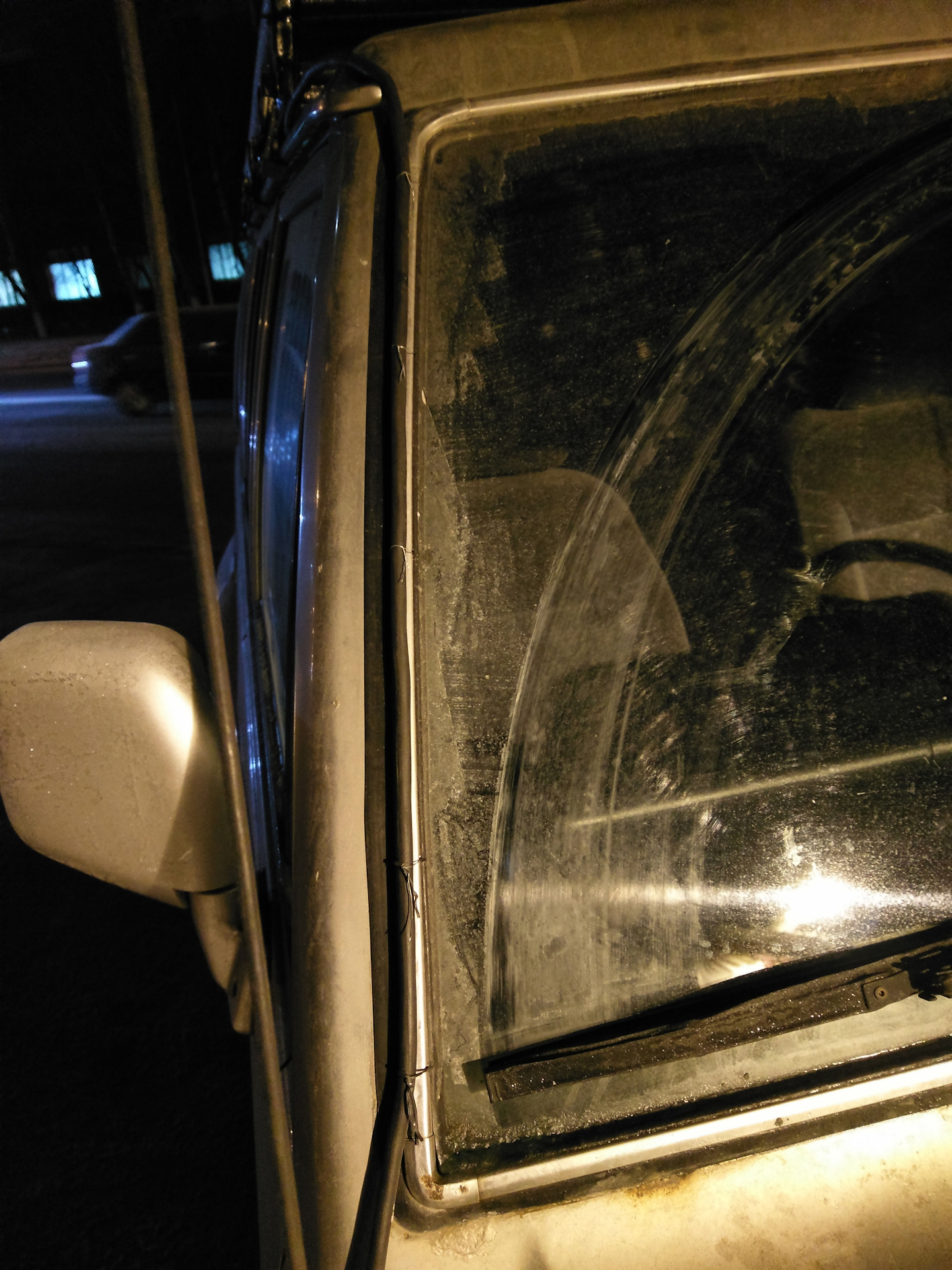 Временное подключение светодиодной балки — Hyundai Galloper, 2,5 л ...