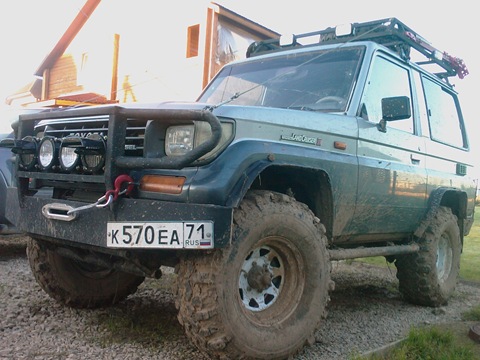 1st stage of tuning or - donkey in armor - Toyota Land Cruiser 28 L 1993