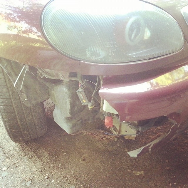 И снова бампер — Chevrolet Lanos, 1,5 л, 2007 года | поломка | DRIVE2