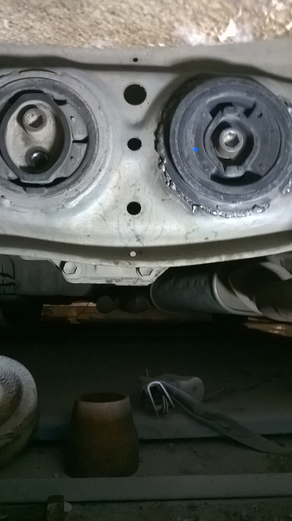 установка второго сален блока — Toyota Mark II (90), 2 л, 1995 года ...