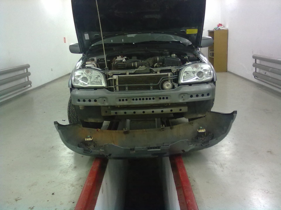 Замена ремней, термостата, помпы и выхлопной системы Шеви нива — DRIVE2