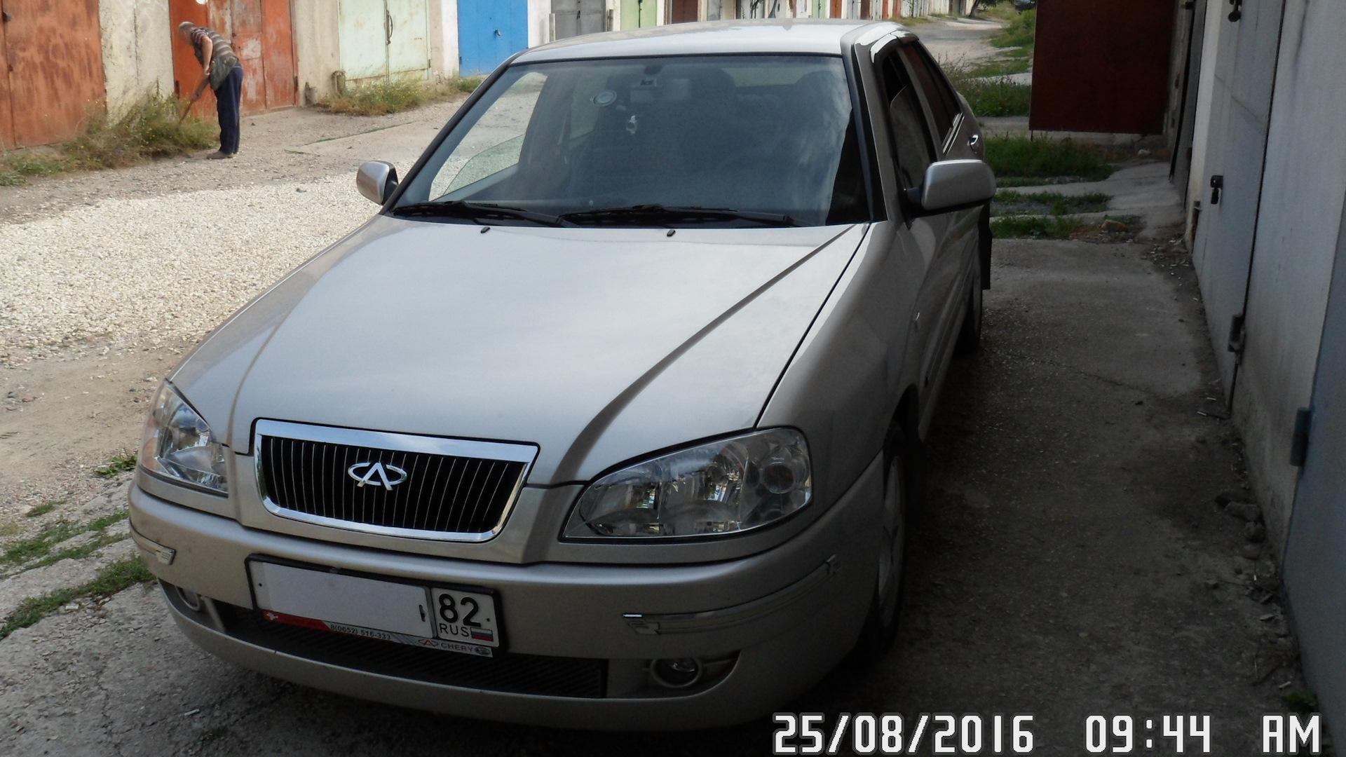 Chery Amulet 1.6 бензиновый 2008 | бежевый металлик на DRIVE2