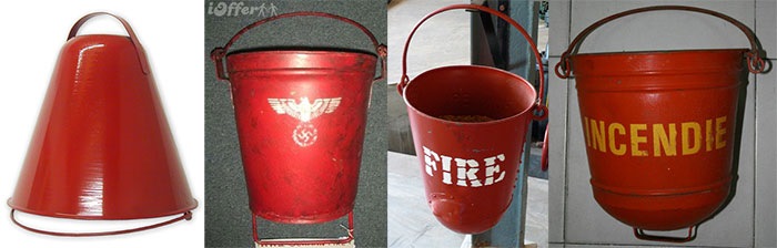 Форма пожарного ведра